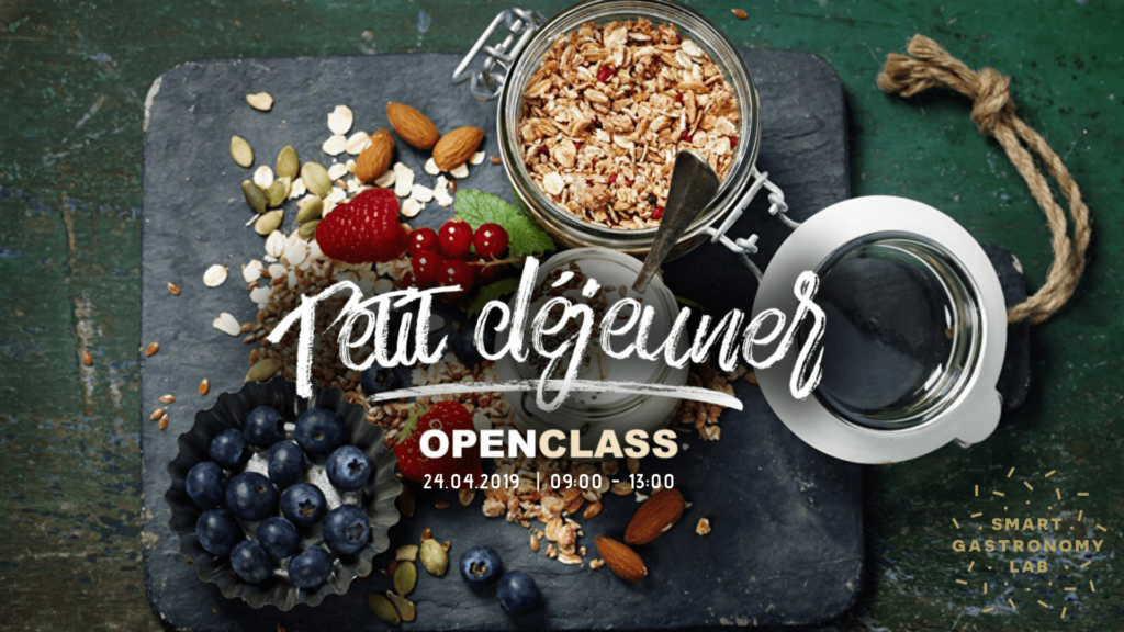 Open class petit déjeuner - Atelier culinaire - Smart Gastronomy lab