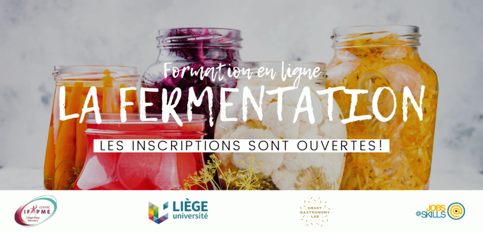 Formation en ligne-Fermentation-Université de Liège-Smart Gastronomy Lab-Jobs@skills-Ifapme
