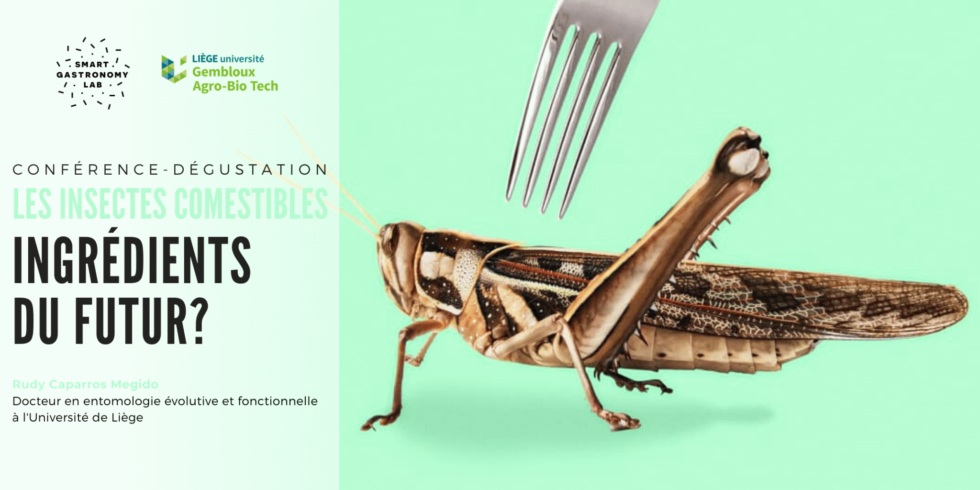 Les insectes comestibles - Conférence-Dégustation- Smart Gastronomy Lab